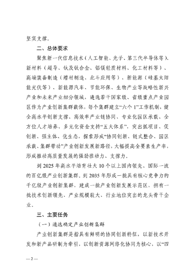 032608510043_0附件陕西省高水平推进产业创新集群建设加快形成新质生产力实施方案_2.png 陕西省产业创新集群建设方案|新质生产力培育路径(图2)