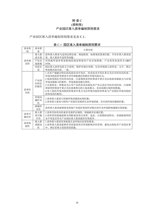 山东产业园区环境准入清单编制指南｜实用操作手册(图16)