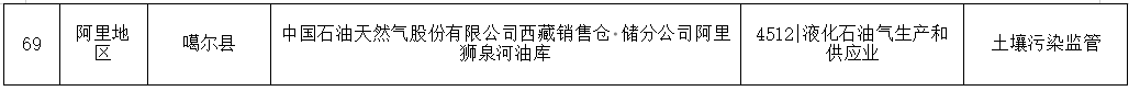 西藏2024年度环境监管重点单位名录发布｜完整名单与监管解读(图8)