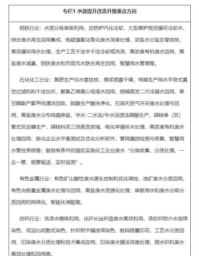 陕西工业废水循环利用方案公布提升水效(图2)
