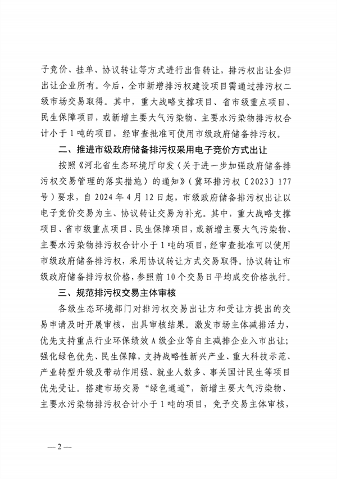 排污权市场交易管理_Page2.png 邯郸排污权二级市场交易启动|政策全攻略(图2)