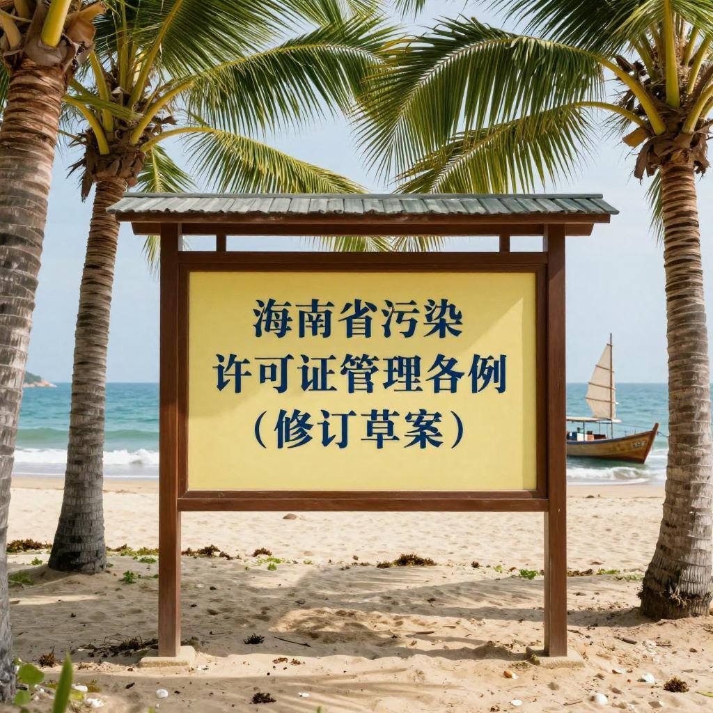 海南省排污许可管理条例修订草案征求意见全攻略 海南省排污许可管理条例修订草案征求意见全攻略
