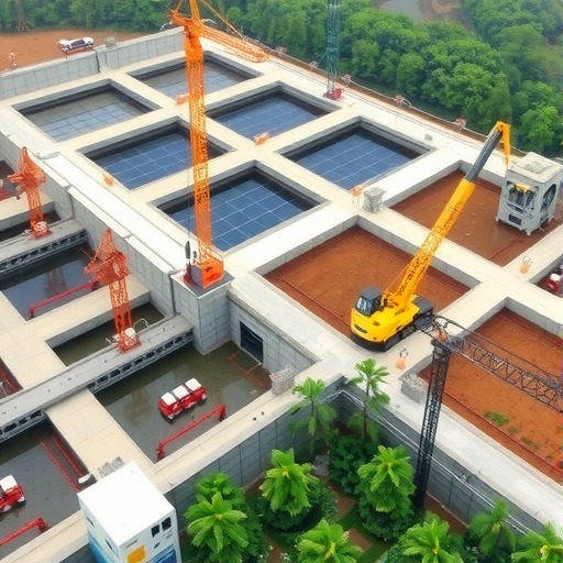 江阴高新区污水处理厂建设收尾｜投资10亿提升园区水环境