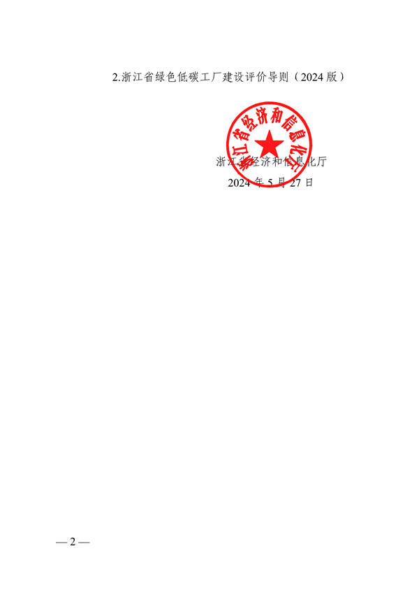 浙江省绿色低碳工业园区工厂建设评价导则（2024版）全攻略(图2)