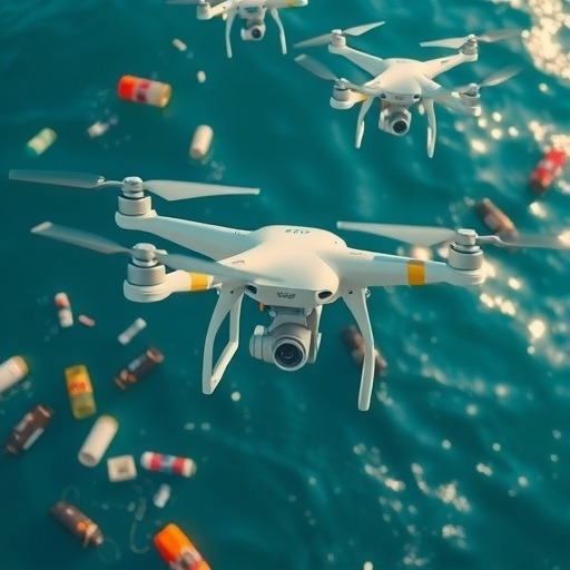珠海市生态环境局利用无人机技术赋能海洋垃圾精准监管