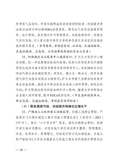 无锡市2024年大气污染防治计划发布｜政策解读与实施重点(图19)