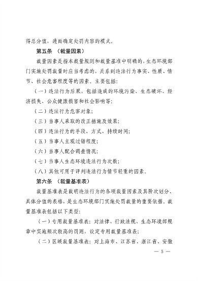 长三角生态环境行政处罚规则发布｜执法统一化指南(图4)