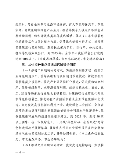 淄博市减污降碳协同增效实施方案全攻略(图6)