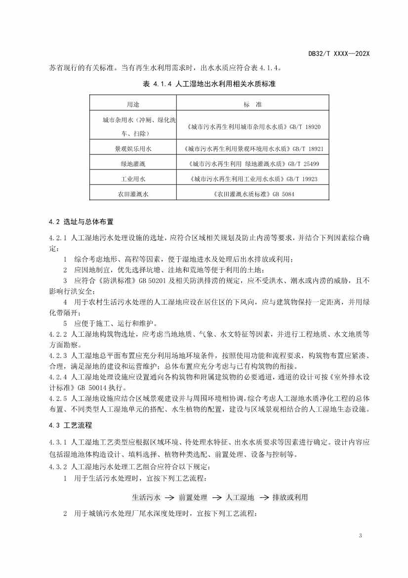 江苏人工湿地污水处理技术规程公示｜最新标准解读(图6)