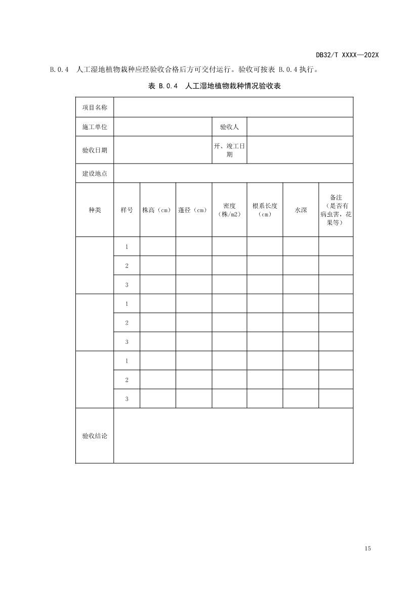 江苏人工湿地污水处理技术规程公示｜最新标准解读(图17)