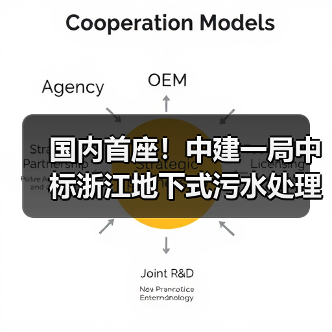 国内首座！中建一局中标浙江地下式污水处理厂！（图3）
