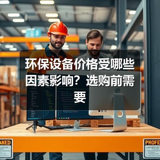 环保设备价格受哪些因素影响？选购前需要看懂的成本要点