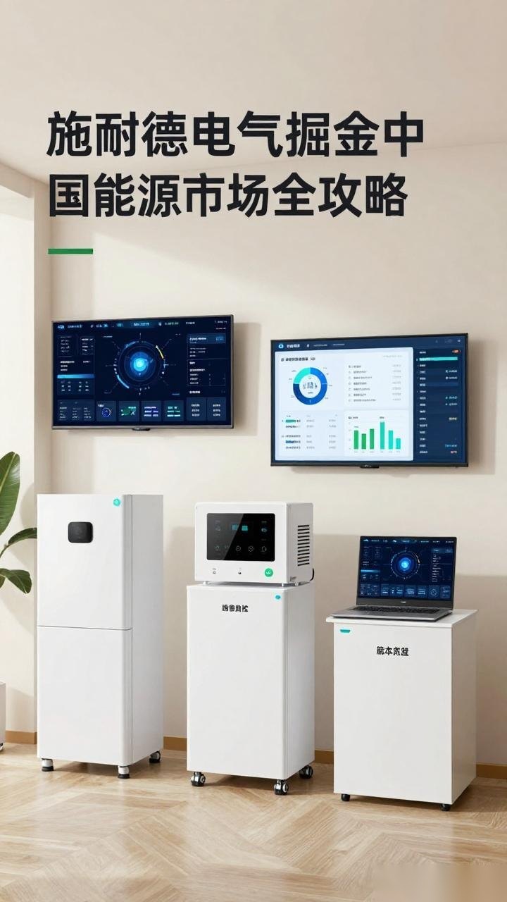 施耐德电气掘金中国能源市场全攻略｜本土化与技术创新双轮驱动