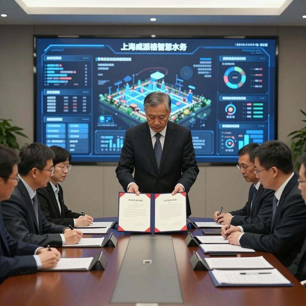 智慧水务合作新篇章｜上海威派格与福州水务集团携手共进