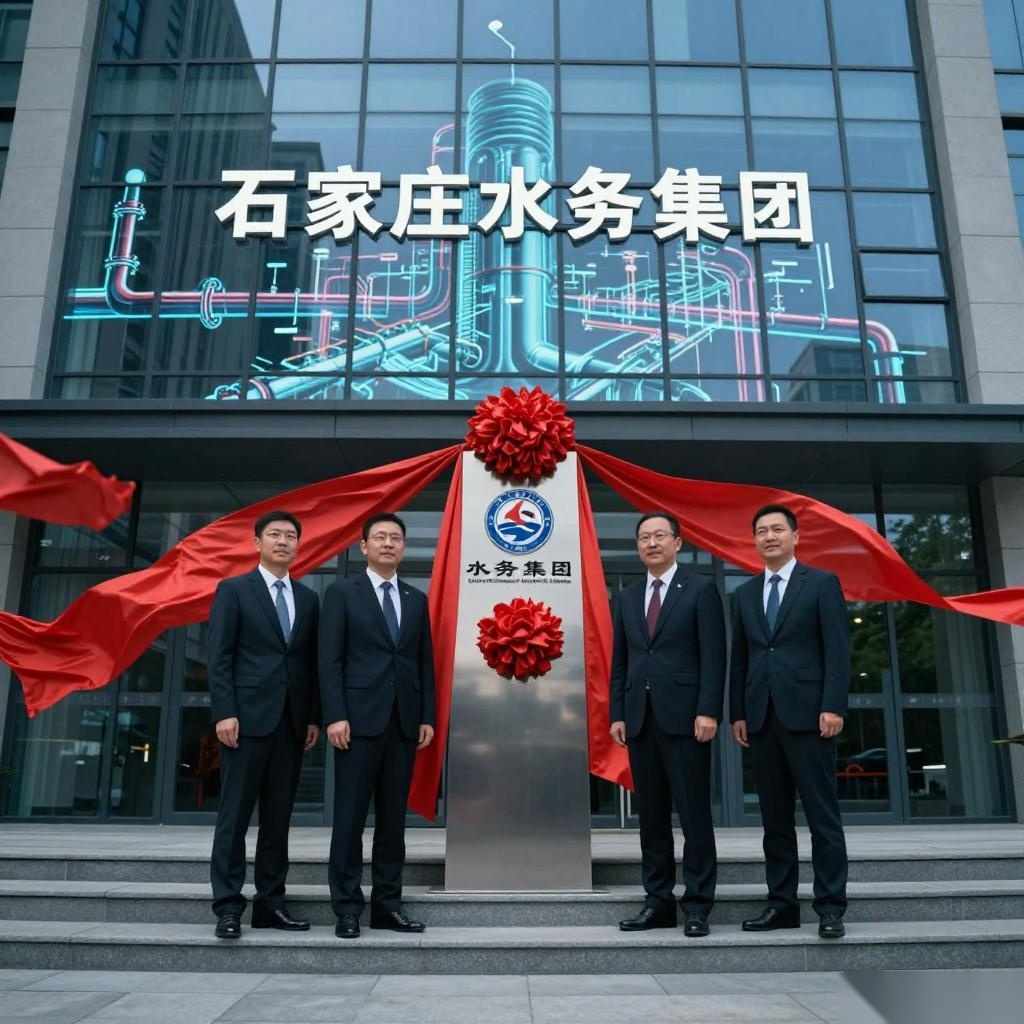 石家庄水务集团揭牌运营｜发展新篇章