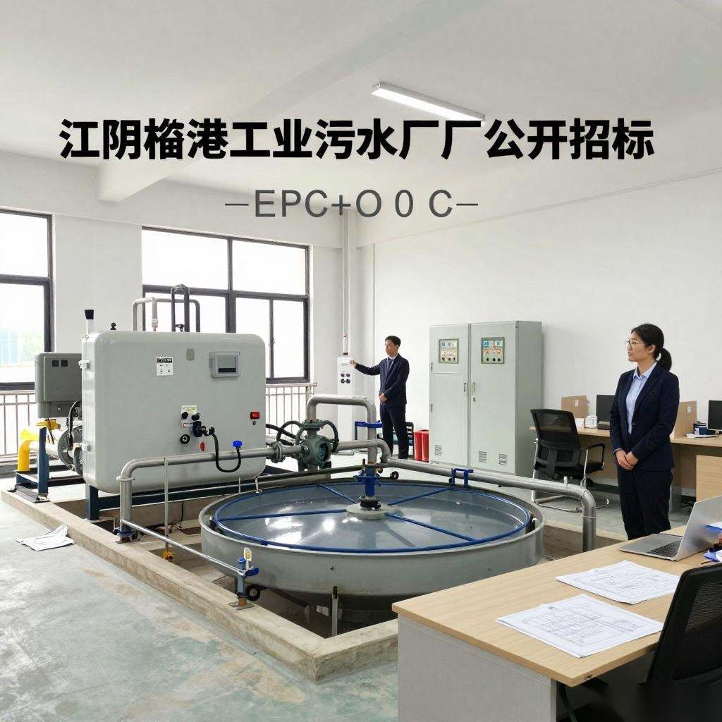 江阴临港工业污水厂EPC+O项目公开招标