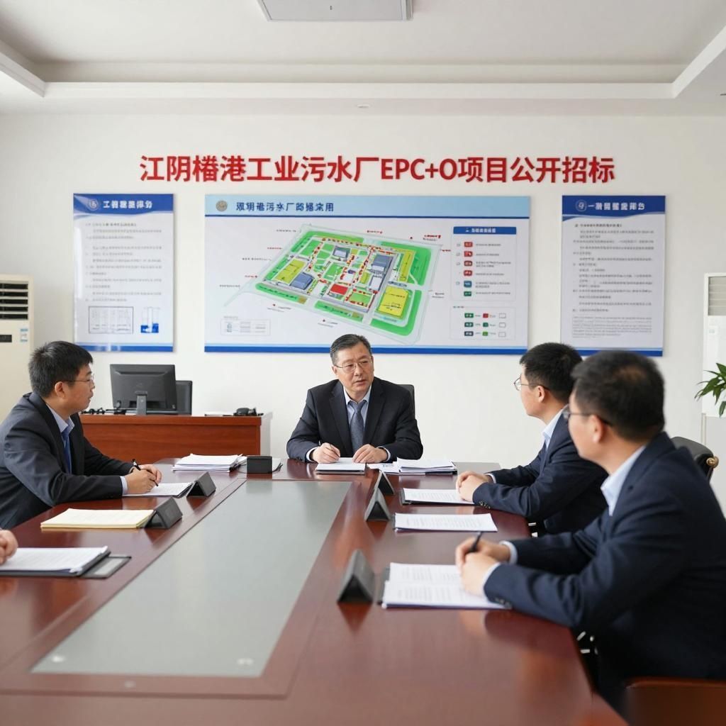 江阴临港工业污水厂EPC+O项目公开招标