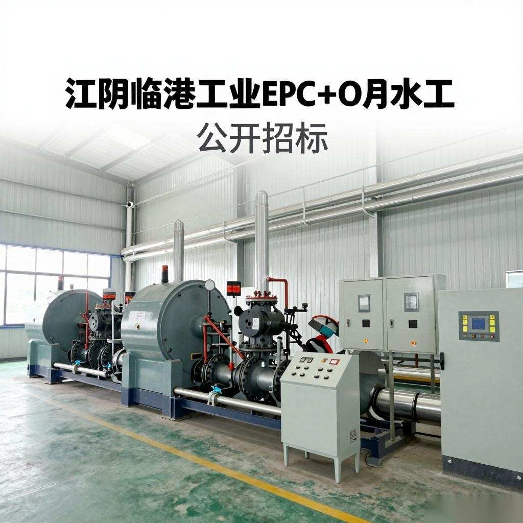 江阴临港工业污水厂EPC+O项目公开招标