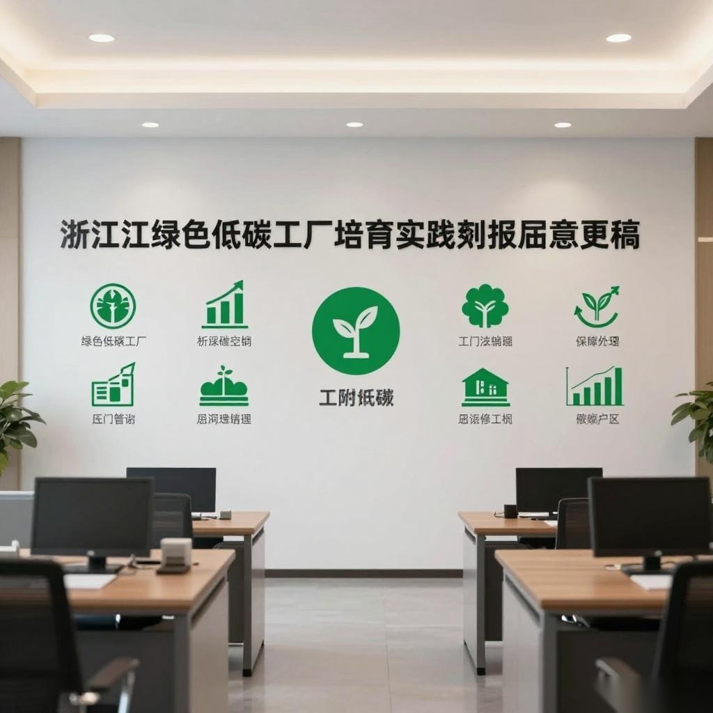 浙江省绿色低碳工厂培育实施细则征求意见稿