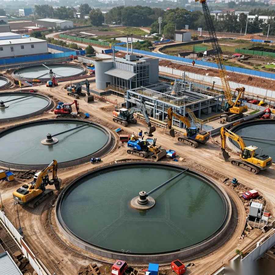 南大环境中标盱眙县马坝污水处理厂扩建工程