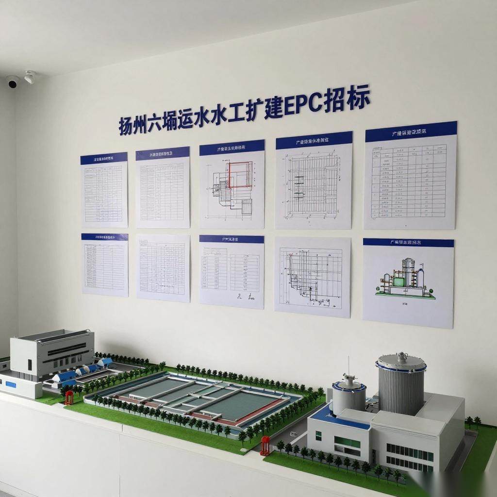 扬州六圩污水处理厂扩建EPC招标 限价约9亿(图1) 扬州六圩污水处理厂扩建EPC招标 限价约9亿