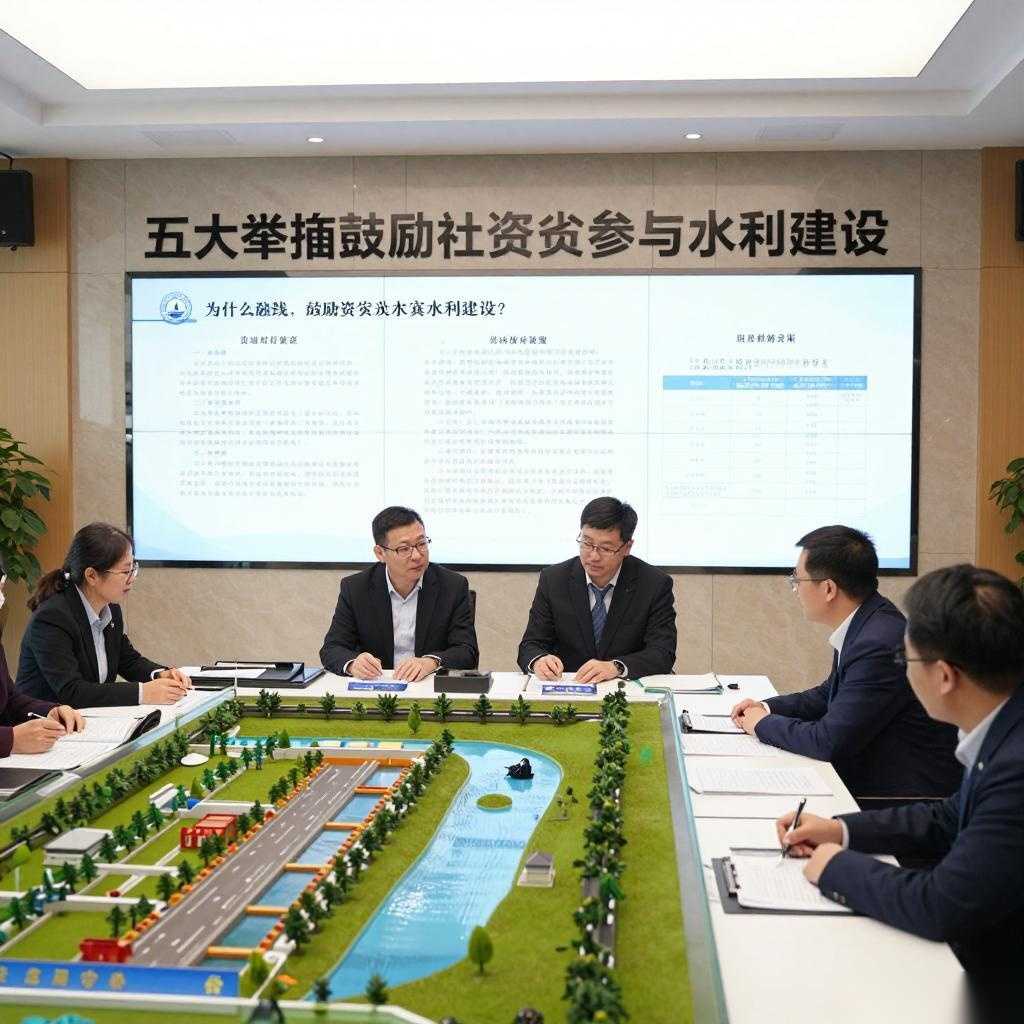 五大举措鼓励社会资本参与水利建设