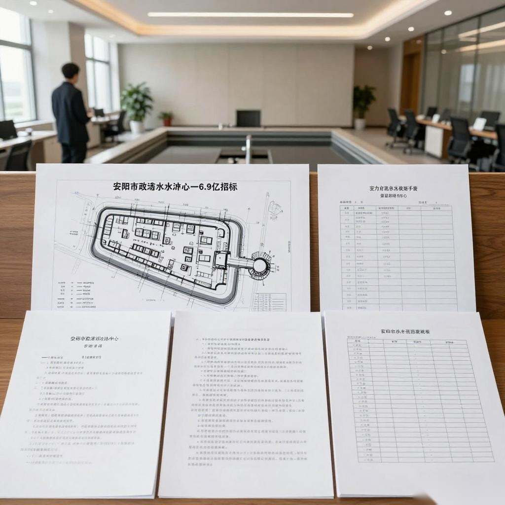 安阳市政污水处理中心一期工程6.9亿招标