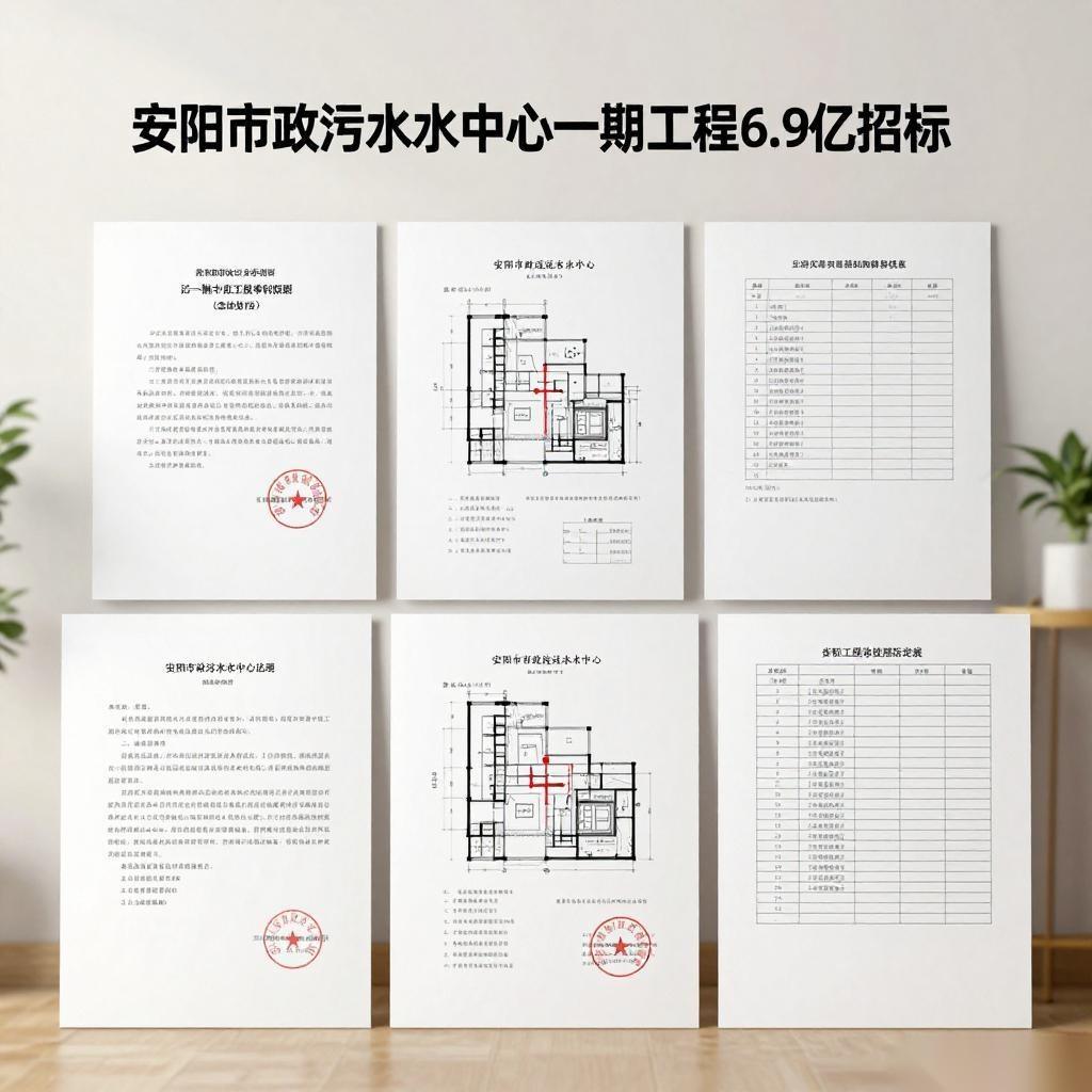 安阳市政污水处理中心一期工程6.9亿招标(图2) 安阳市政污水处理中心一期工程6.9亿招标