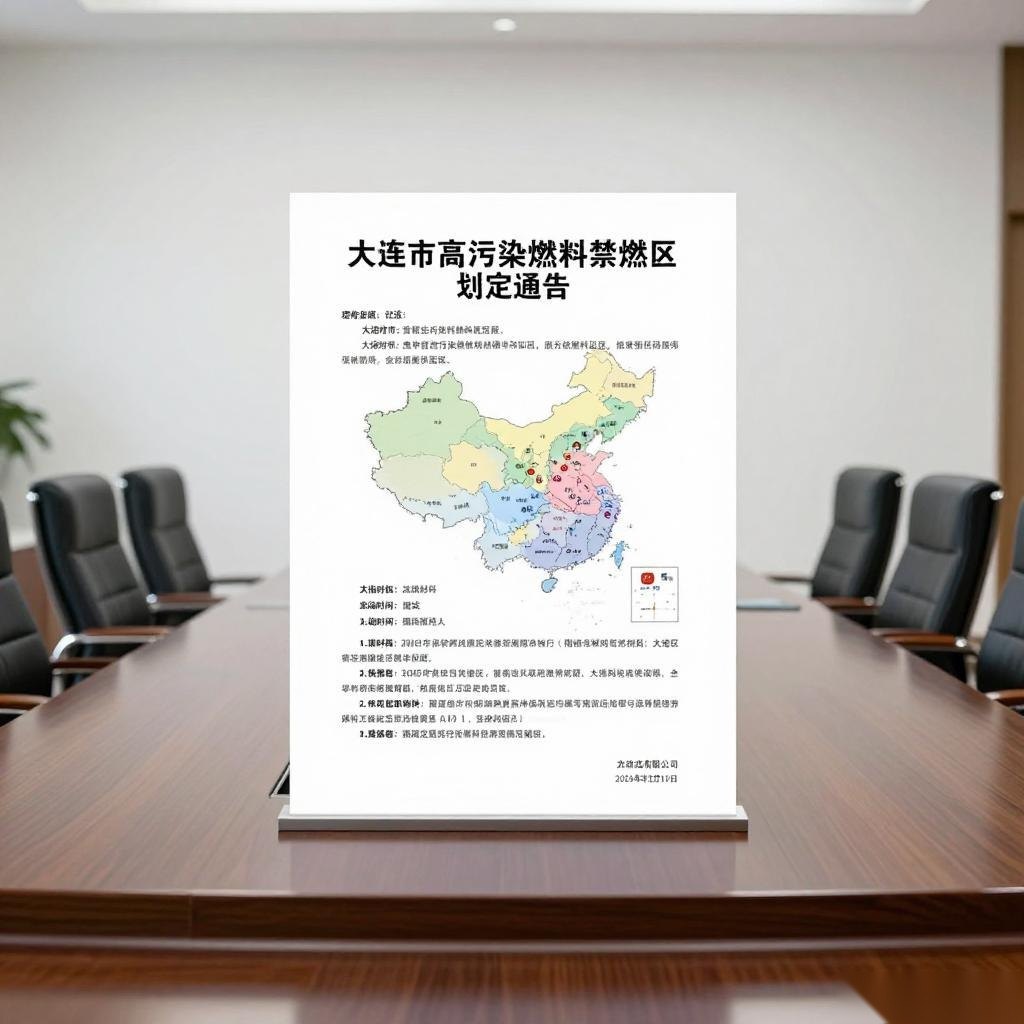 大连市高污染燃料禁燃区划定通告