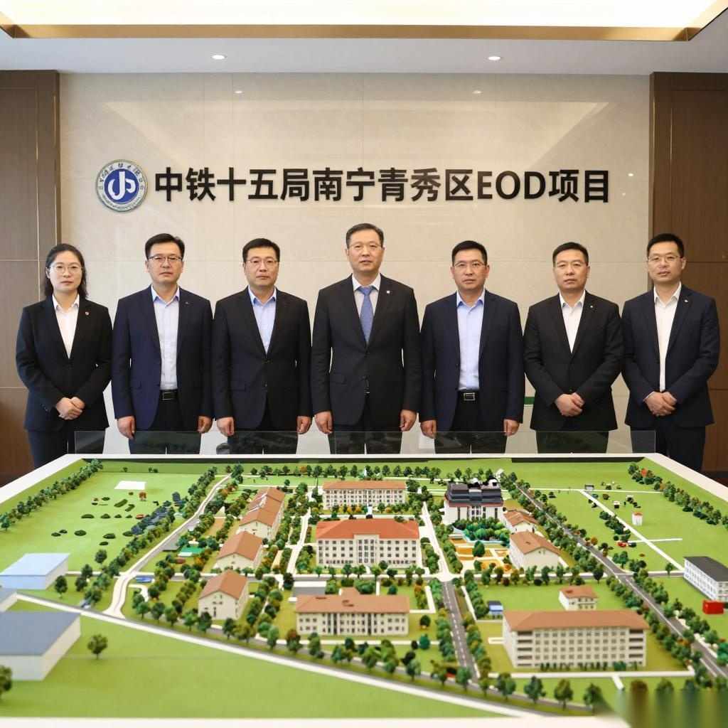 中铁十五局中标南宁青秀区EOD项目