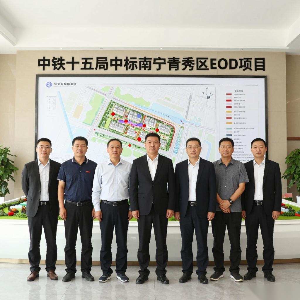 中铁十五局中标南宁青秀区EOD项目