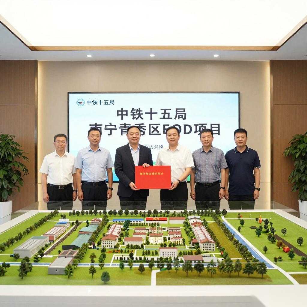 中铁十五局中标南宁青秀区EOD项目
