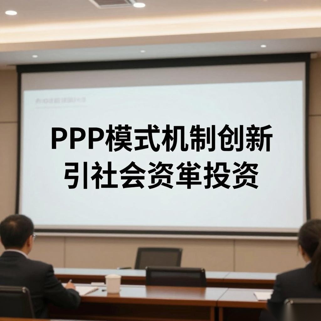 PPP模式机制创新引社会资本投资(图1) PPP模式机制创新引社会资本投资