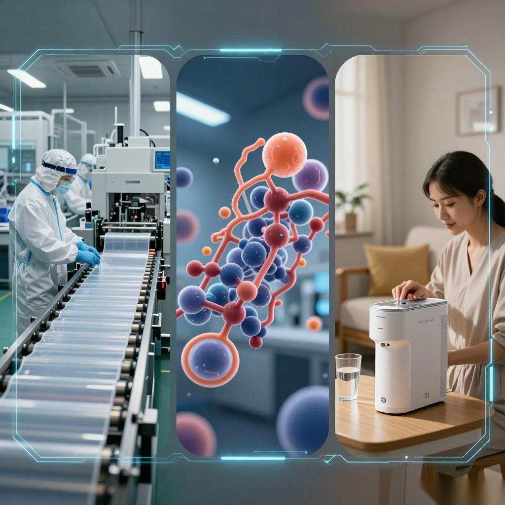 正渗透水通道蛋白膜技术革新水处理市场|应用前景分析(图3) 正渗透水通道蛋白膜技术革新水处理市场|应用前景分析