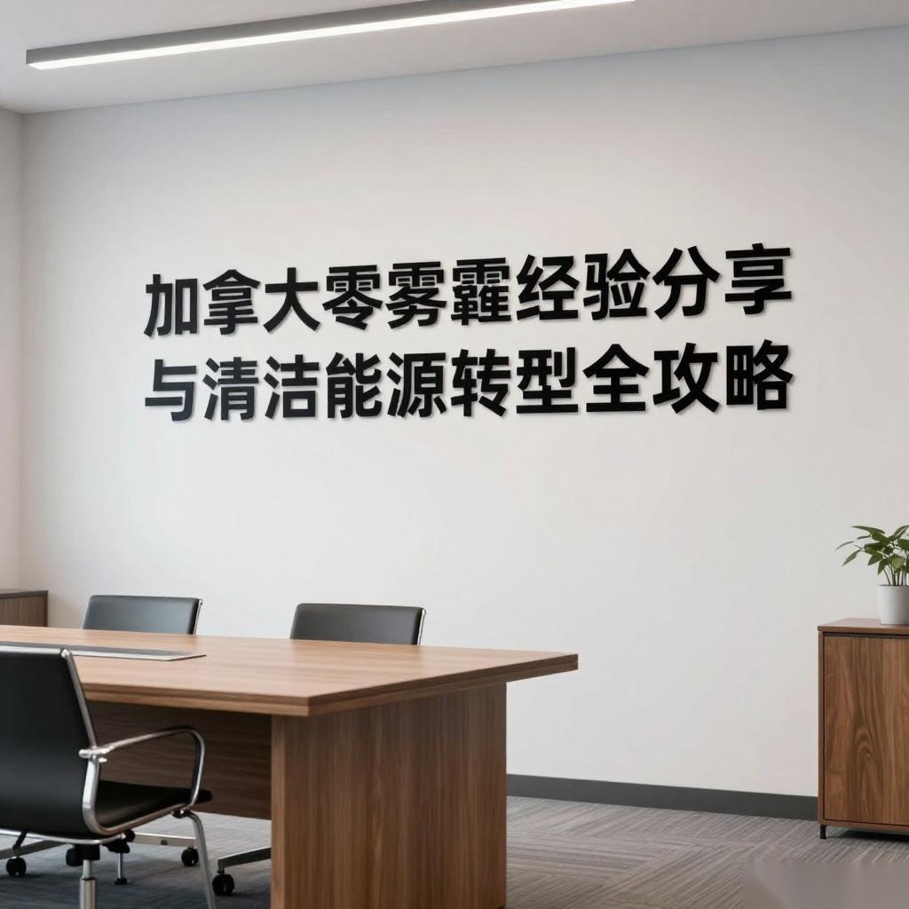 加拿大零雾霾经验分享｜清洁能源转型全攻略