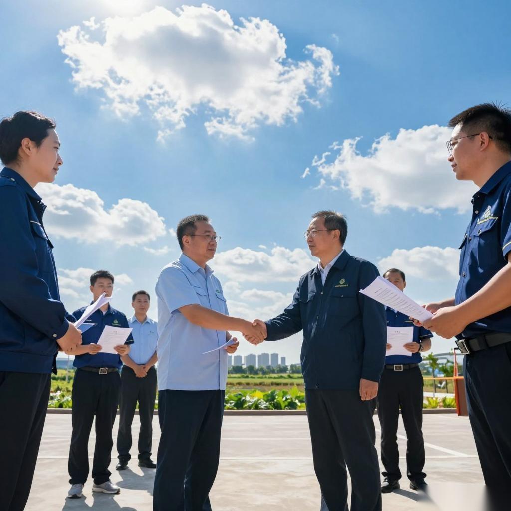 庐江县积极谋划“美丽蓝天”项目，全力推进产业绿色低碳转型
