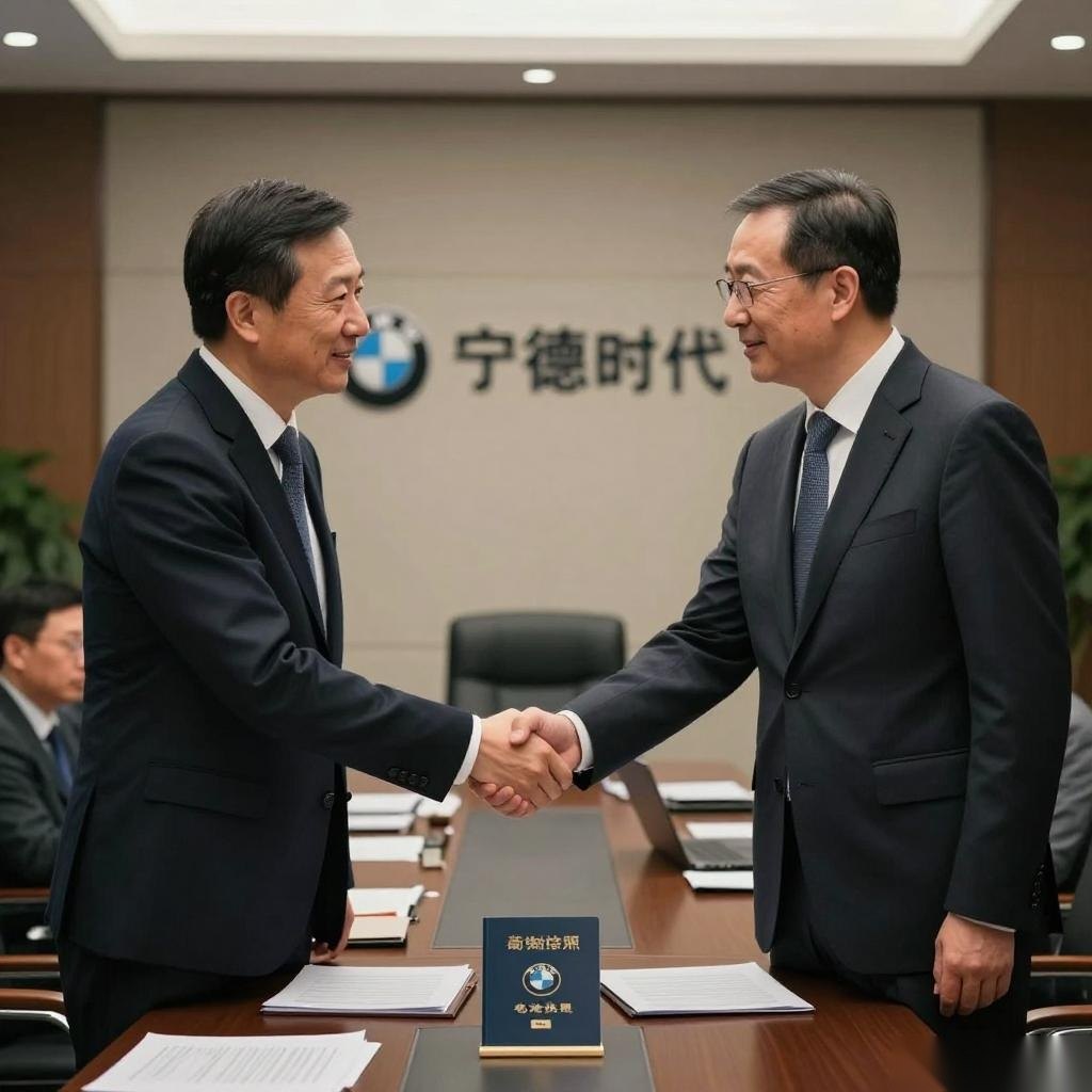 宁德时代与宝马签署电池护照合作备忘录