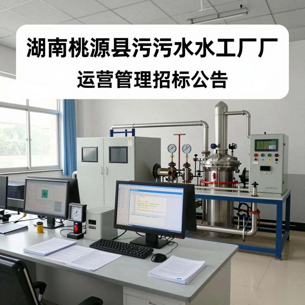 湖南桃源县污水处理厂运营管理招标公告