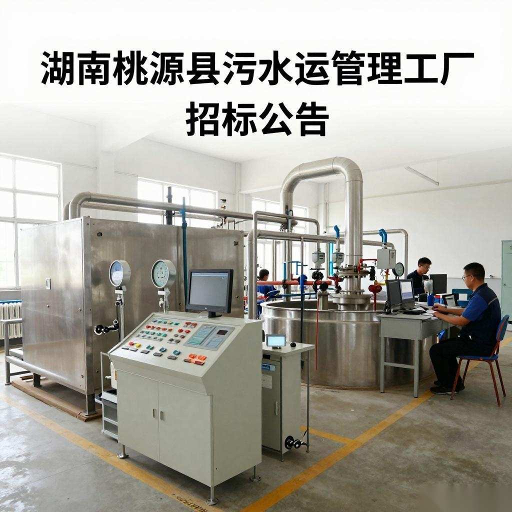 湖南桃源县污水处理厂运营管理招标公告