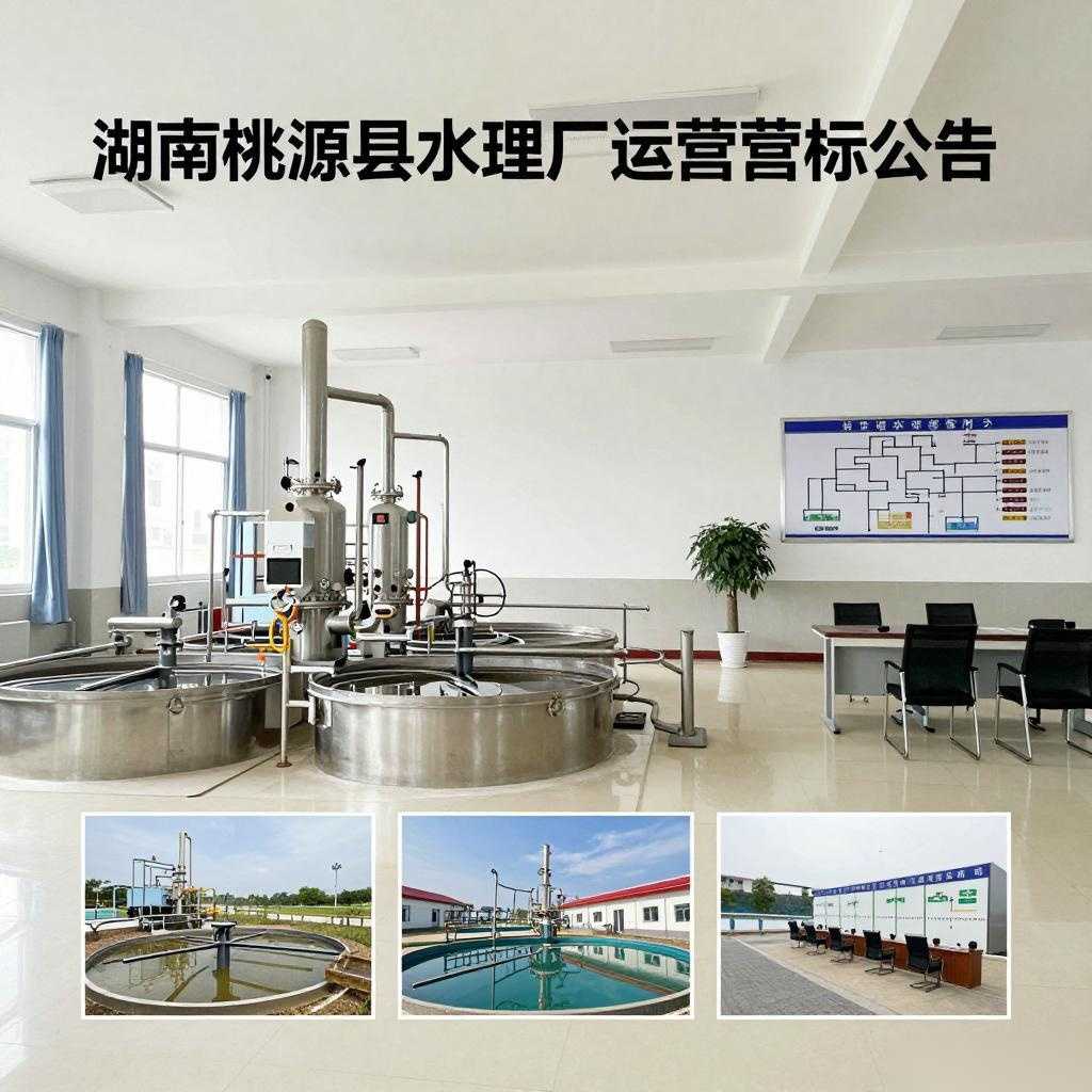 湖南桃源县污水处理厂运营管理招标公告