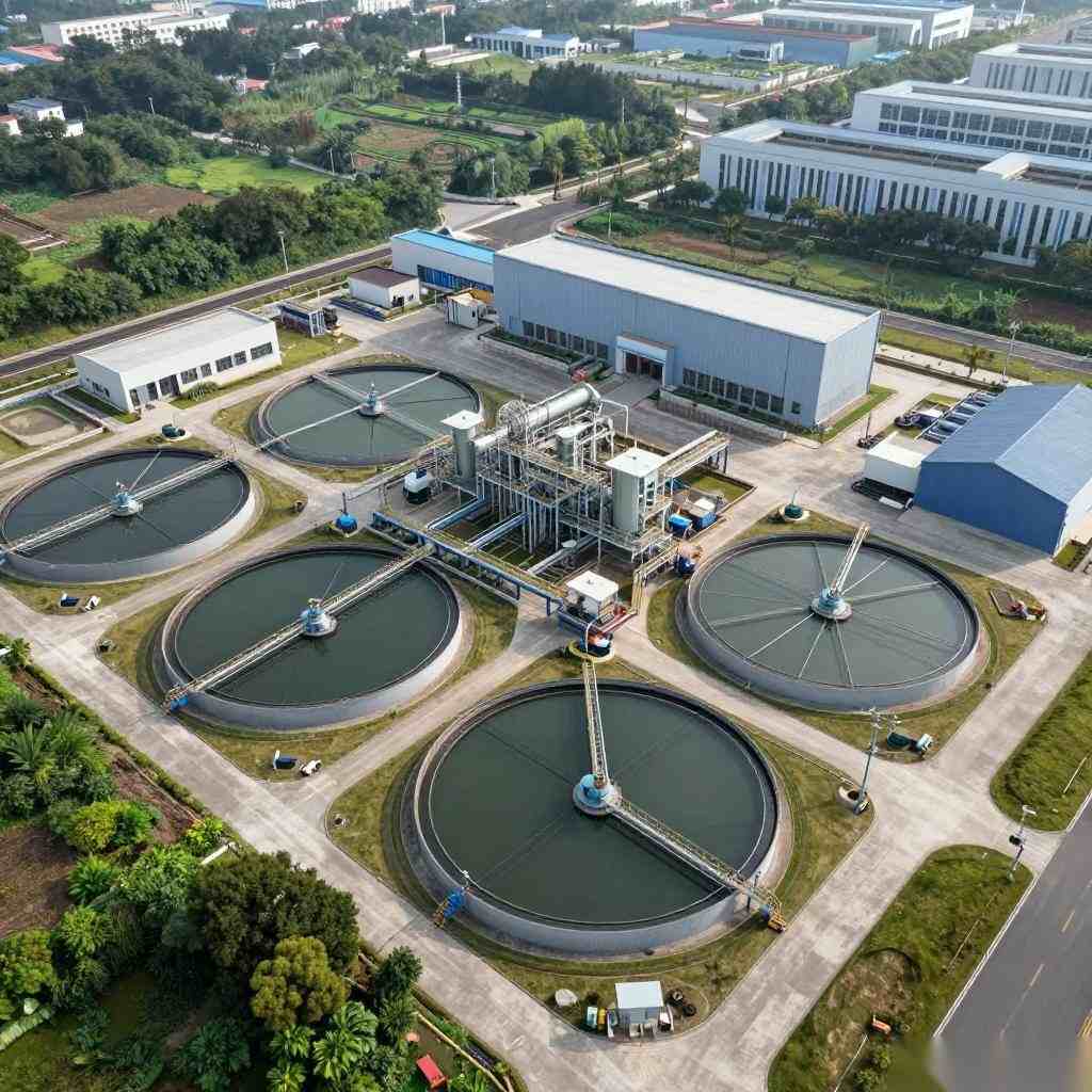 湖南六建中标永兴县产业园污水处理厂EPC项目