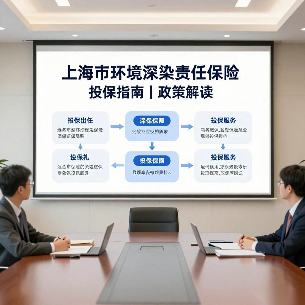 上海市环境污染责任保险投保指南｜政策解读与操作流程