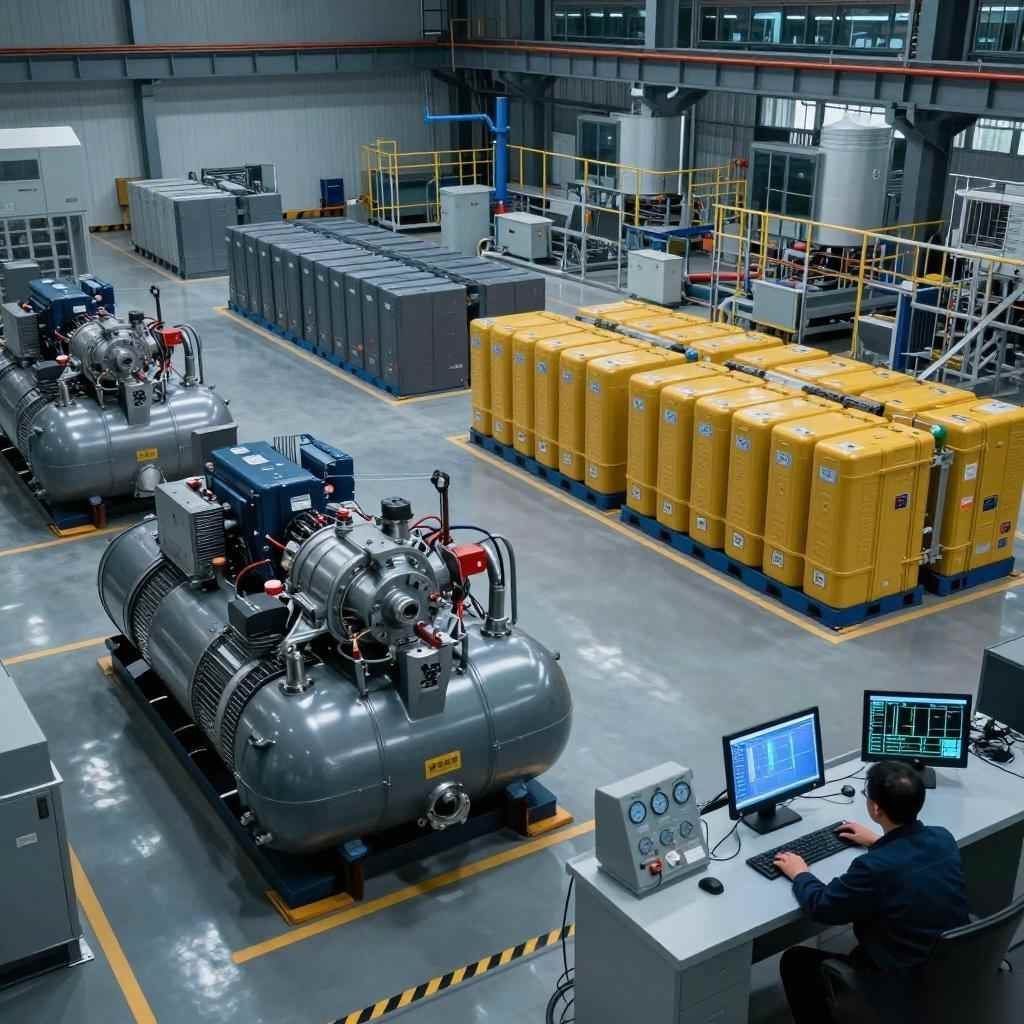 压缩空气锂电池储能项目试车成功｜新型储能全解析