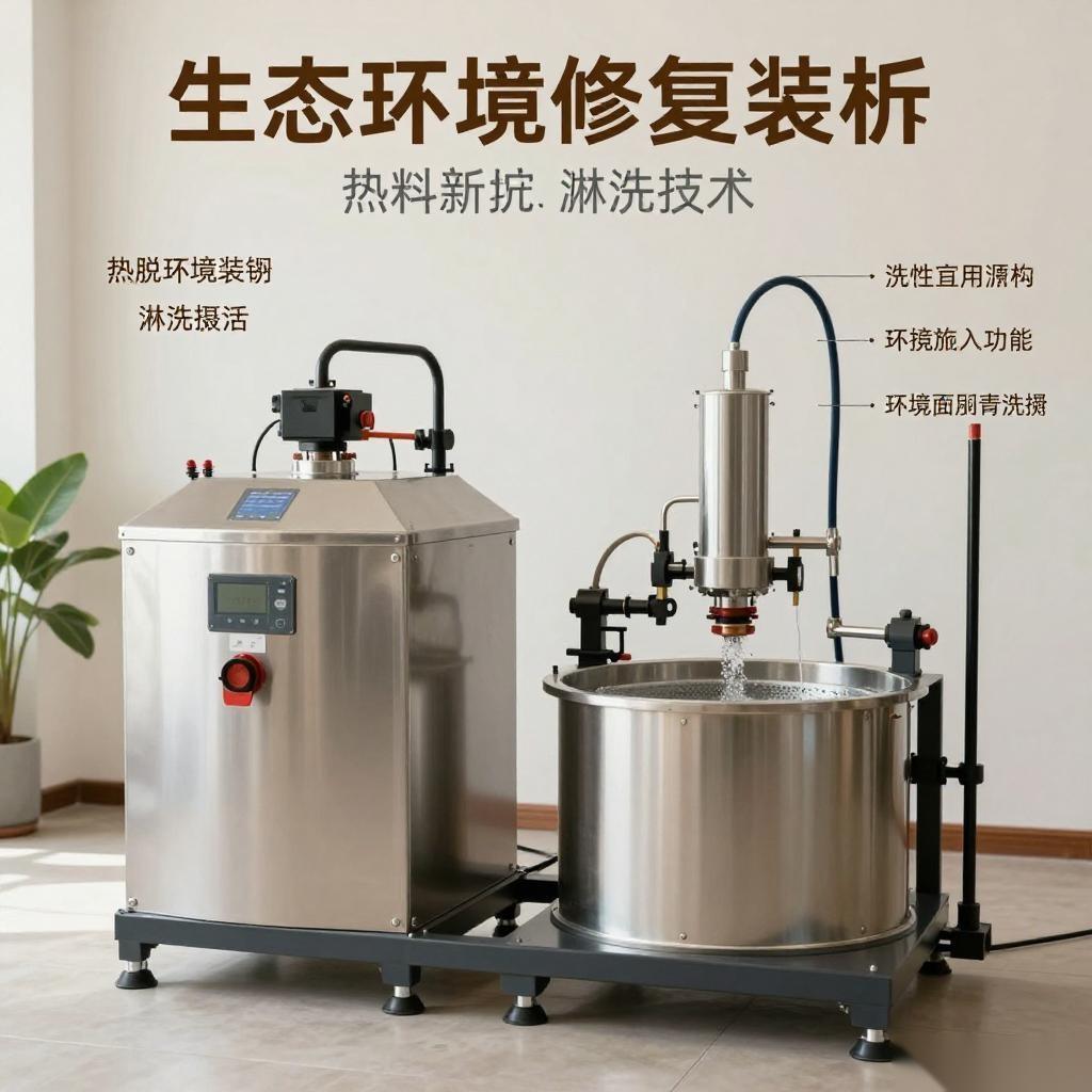 生态环境修复装备解析：热脱附与淋洗技术应对有机污染土壤
