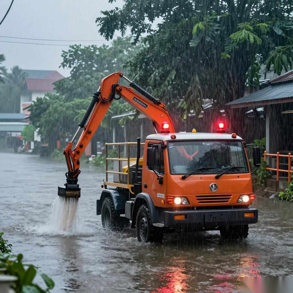 高端应急装备助力东南亚城市防汛,中国智造再获国际认可 高端应急装备助力东南亚城市防汛,中国智造再获国际认可