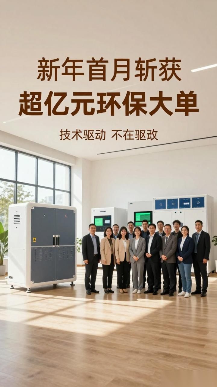 新年首月斩获超亿元环保大单,技术驱动诠释绿色发展加速度 新年首月斩获超亿元环保大单,技术驱动诠释绿色发展加速度