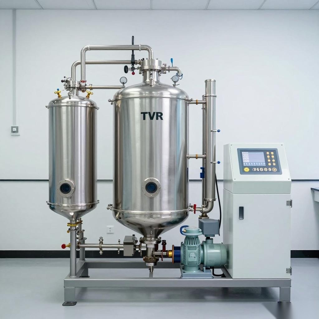 TVR蒸发浓缩设备原理与应用解析:高效节能的工业浓缩解决方案 TVR蒸发浓缩设备原理与应用解析:高效节能的工业浓缩解决方案