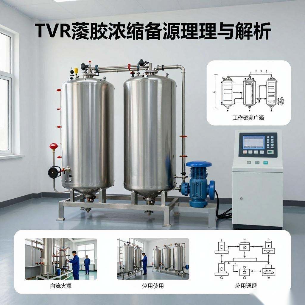 TVR蒸发浓缩设备原理与应用解析：高效节能的工业浓缩解决方案