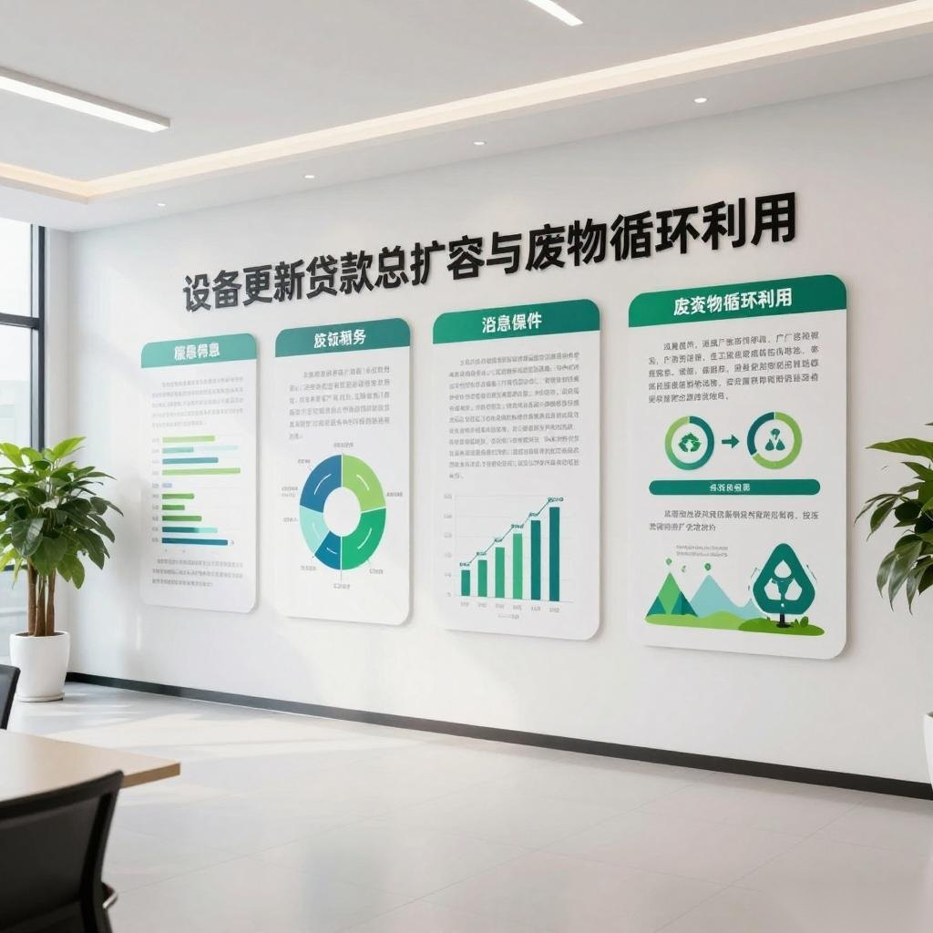 设备更新贷款贴息政策扩容，新增废弃物循环利用与人工智能等领域