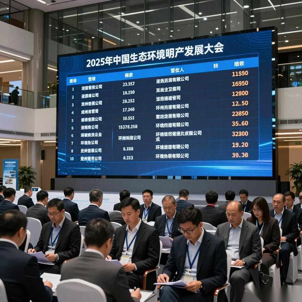 环境企业50强格局重塑：穿越周期，引领产业未来与变革
